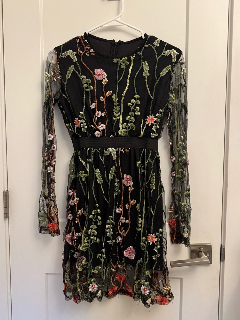 Floral Embroidered Dress